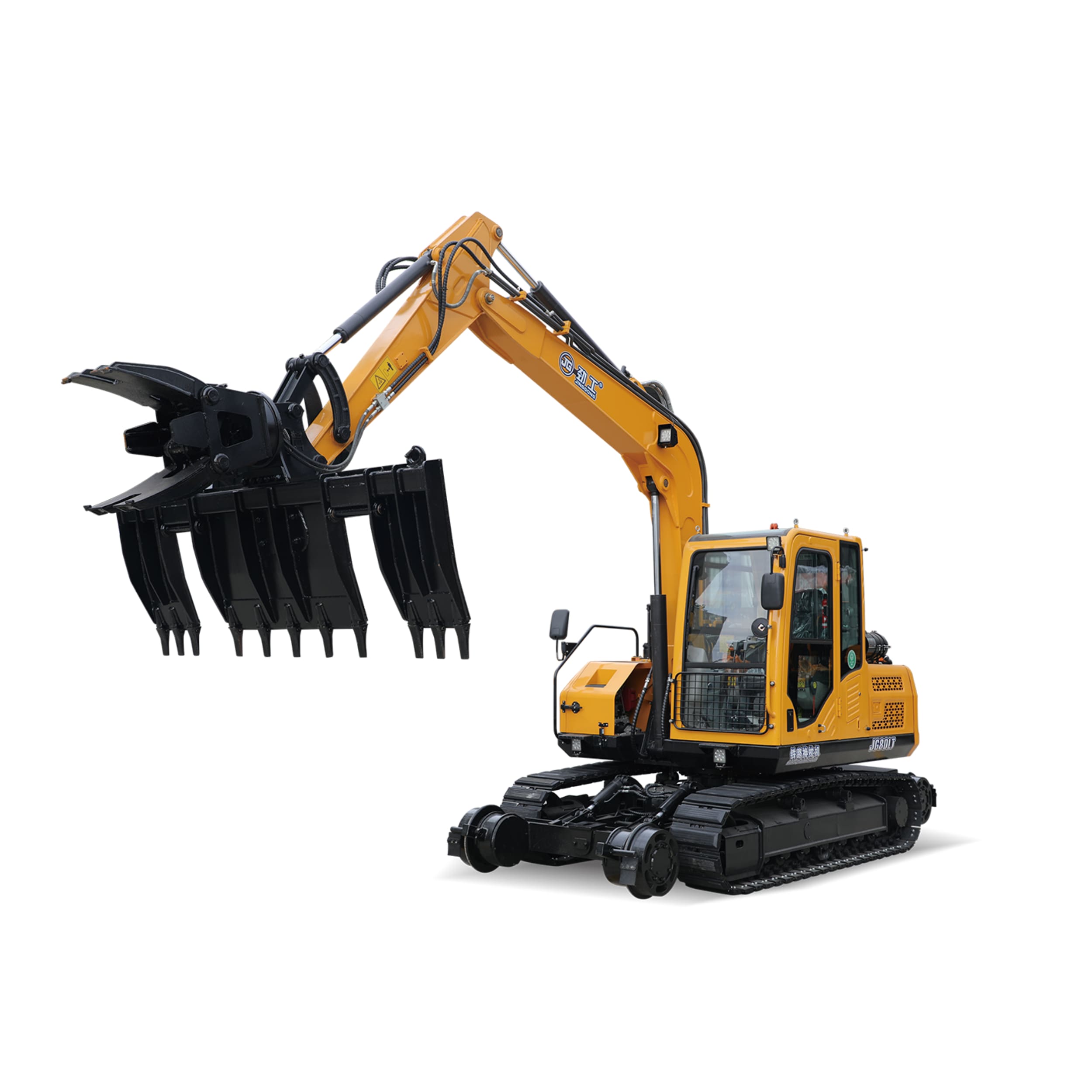 Railway digger