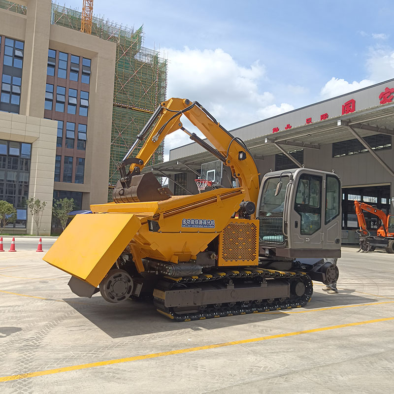 Partenaire fiable : La machine de tamisage Jinggong contribue à la construction ferroviaire mondiale
