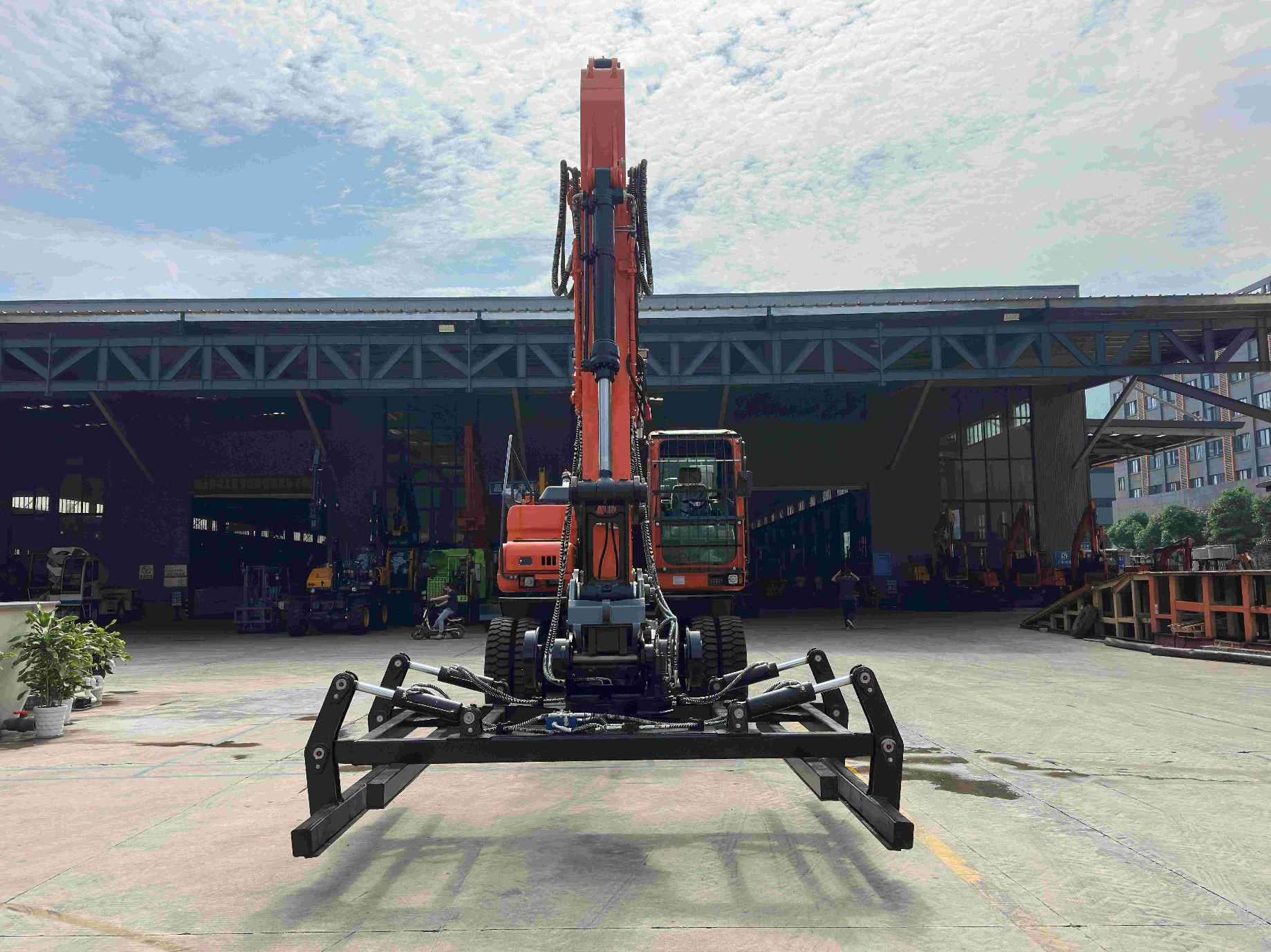 Hydraulic Railway Sleeper Gripper