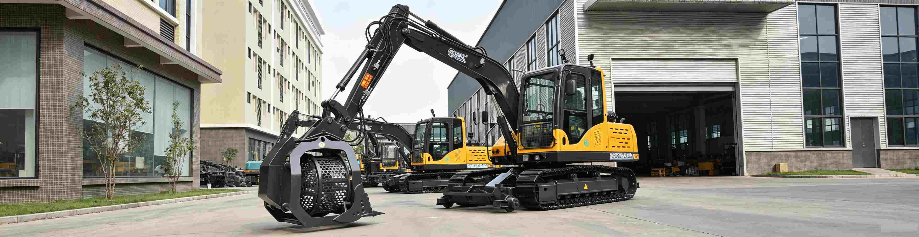 Machine de criblage rotative à godets pour chemin de fer